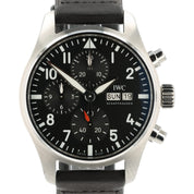 2026 IWC Pilots Chronograph Black Dial Stainless Steel 41mm Auto Men’s IW388111