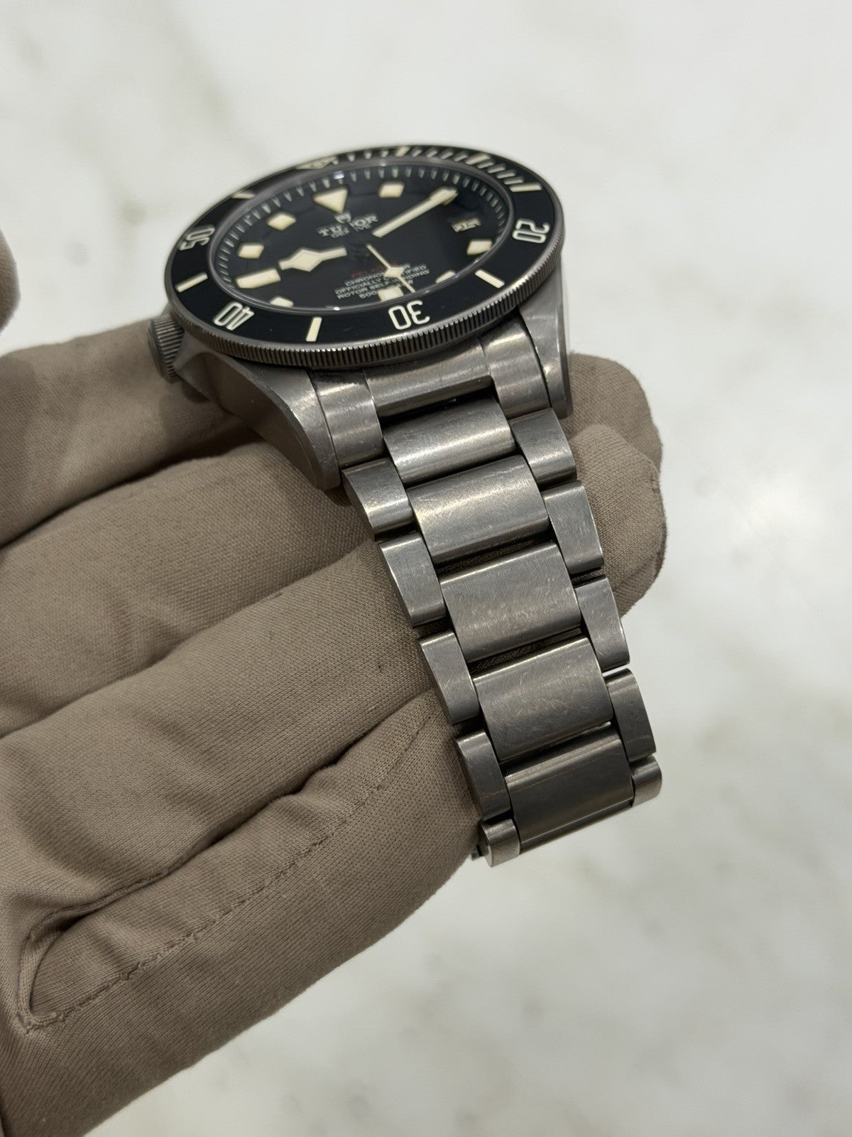 Tudor Pelagos LHD Men's Automatic Titanium Watch 25610TNL - Watch Only