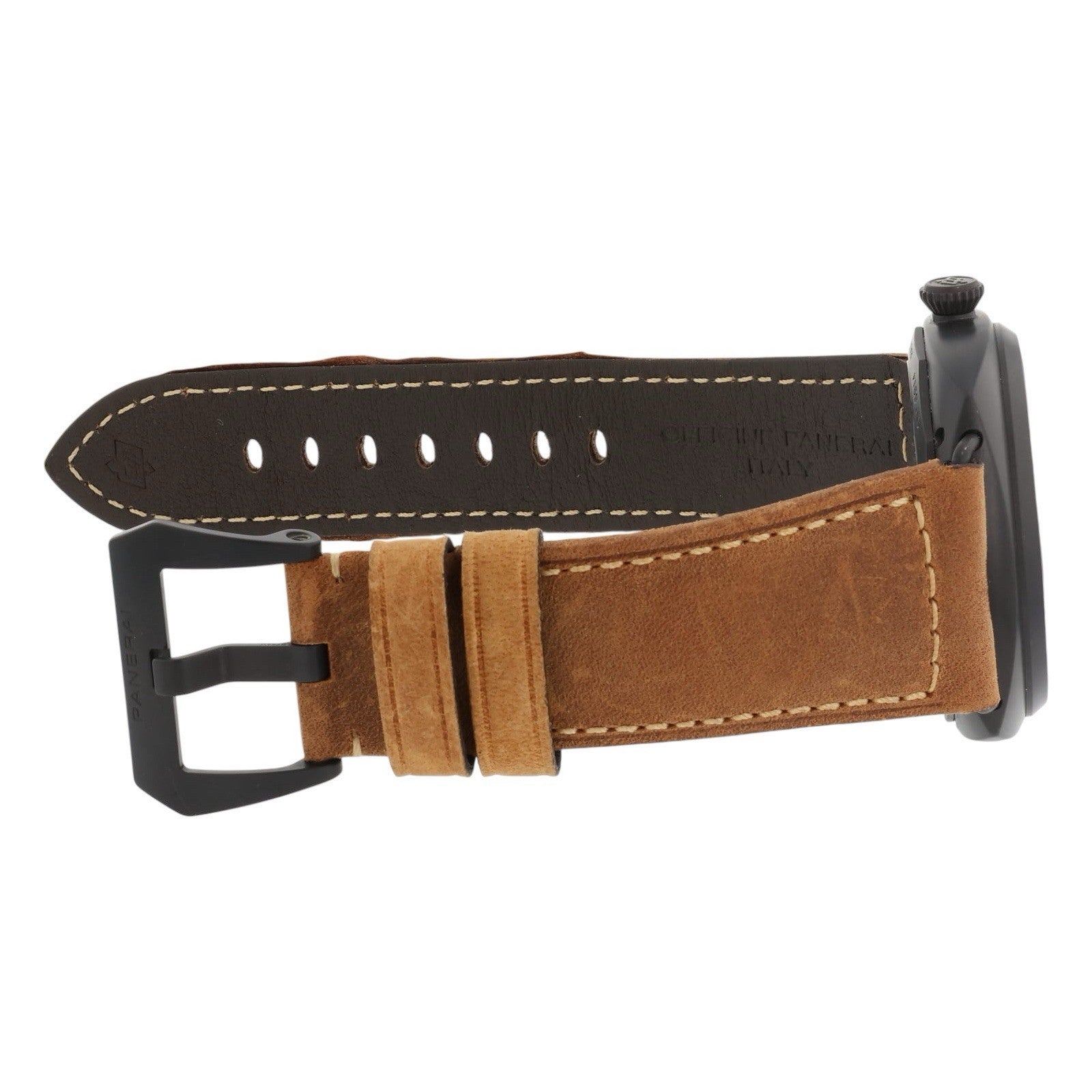 Panerai Radiomir Black Seal Composite Brown Dial 47mm Manual Wind Mens PAM00504