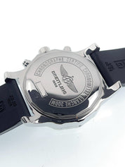 Breitling Colt Chronograph Steel Black Dial 41mm Quartz Mens Watch A73387