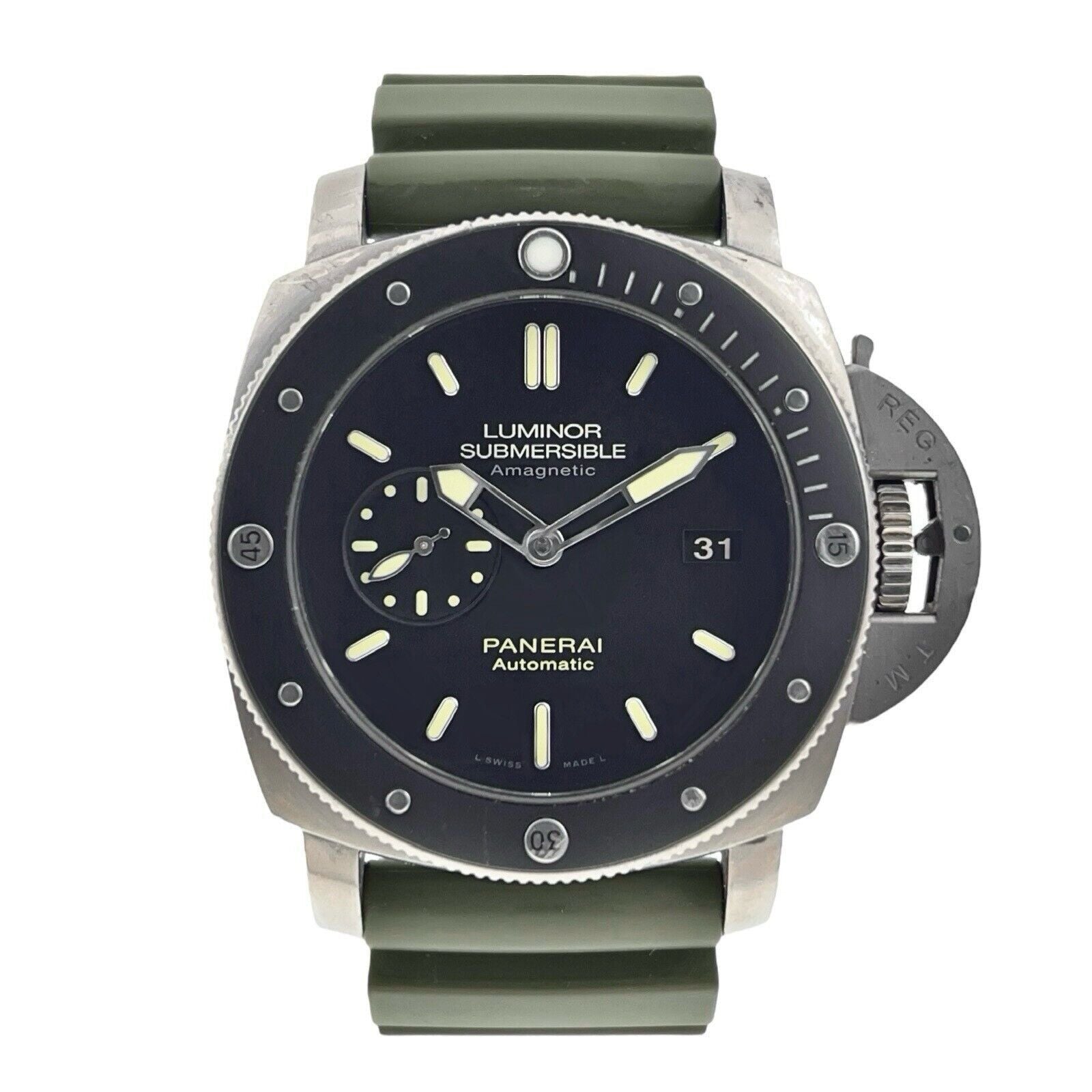 Panerai Luminor Submersible 1950 Titanium 47mm Automatic Men’s Watch PAM00389