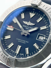 Breitling Avenger Stainless Steel Blue Dial 43mm Automatic Men’s Watch A17318