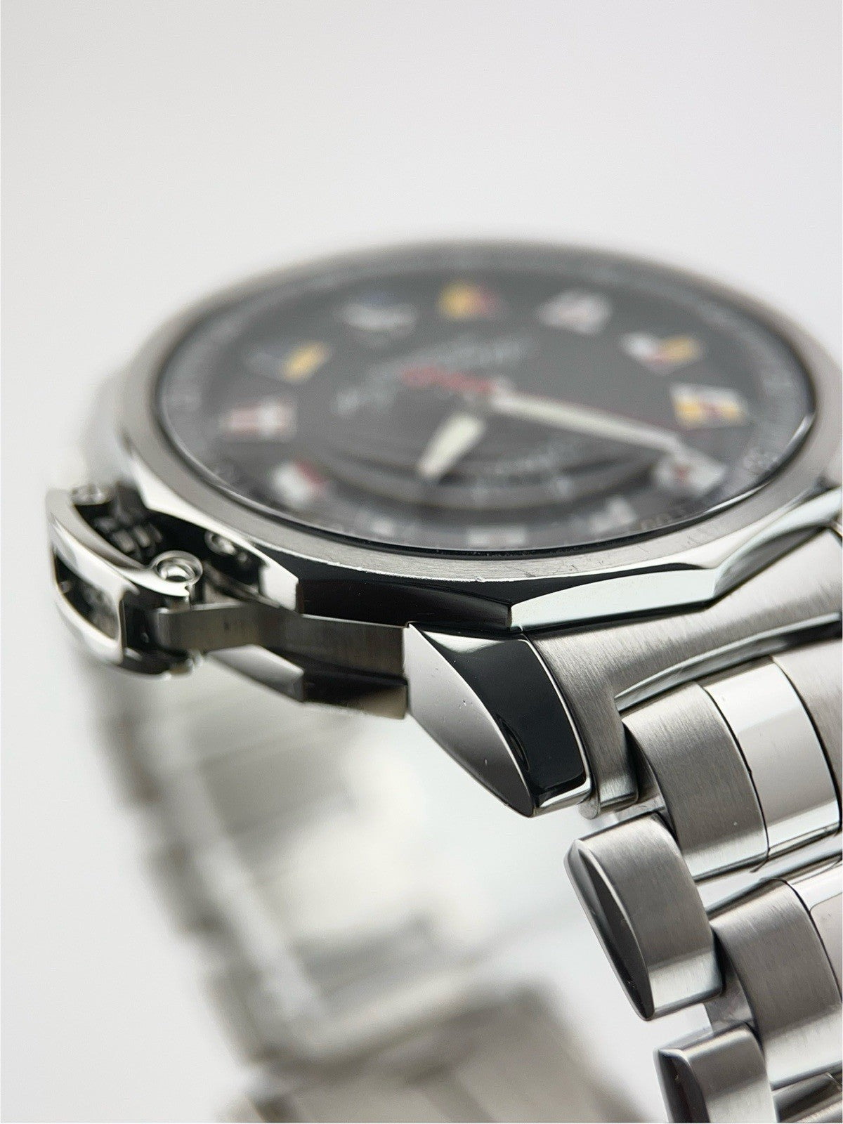 Corum Admirals Cup Stainless Steel Black Dial 41mm Automatic Mens Watch 1.0003