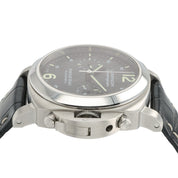 Panerai Luminor Chronograph Black Dial Steel 40mm Automatic Men’s Watch PAM00310