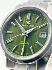 Grand Seiko Heritage Collection Bamboo Steel Green 40mm Automatic Men’s Watch