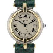 Cartier Panthere Vendome Silver Dial Gold & Steel 29mm Quartz Ladies Watch 1284