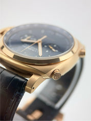 Panerai Luminor Goldtech 18k Rose Gold Blue Dial 44mm Automatic Mens PAM01111