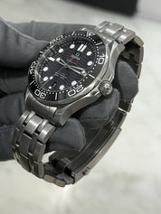 2024 Omega Seamaster 300m Diver Black Ceramic Watch 210.30.42.20.01.001