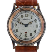 Harwood Cream Dial 9ct Gold 29mm Automatic Unisex Watch - AS IS