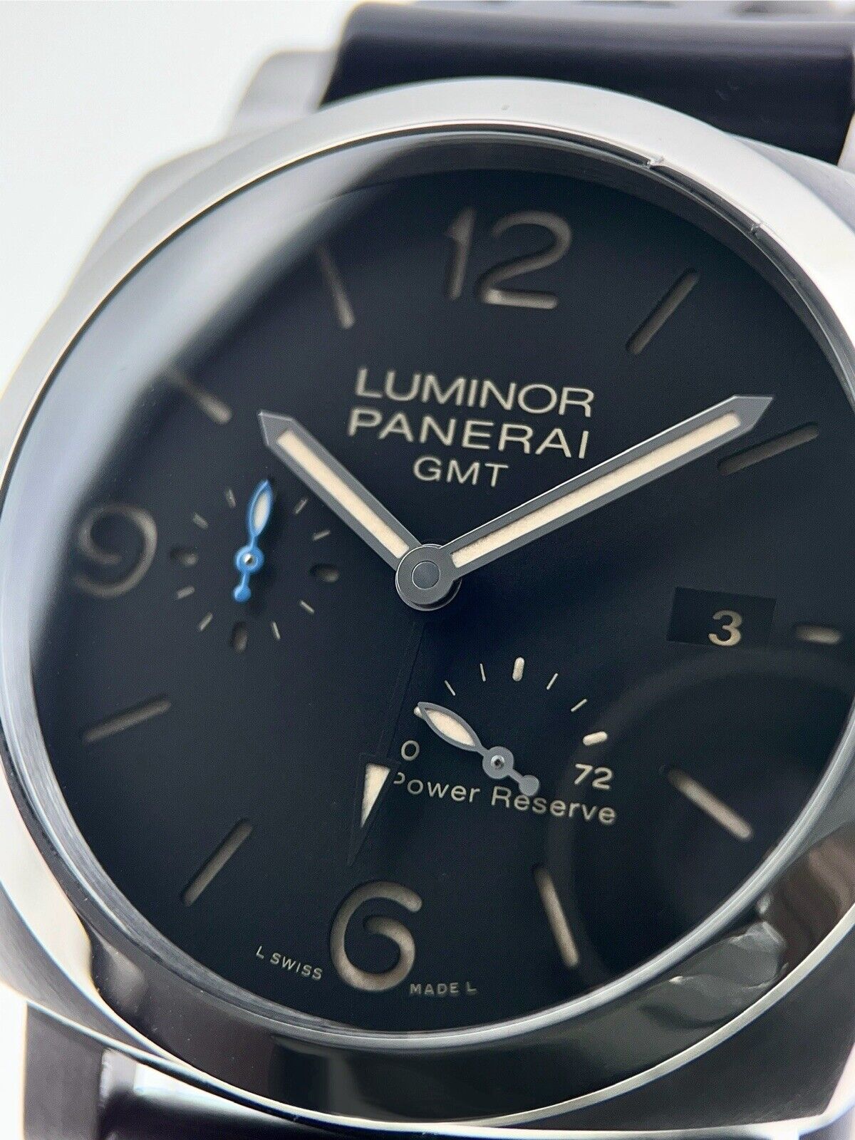 Panerai Luminor 1950 3 Days GMT Power Reserve Stainless Steel 44mm PAM01321