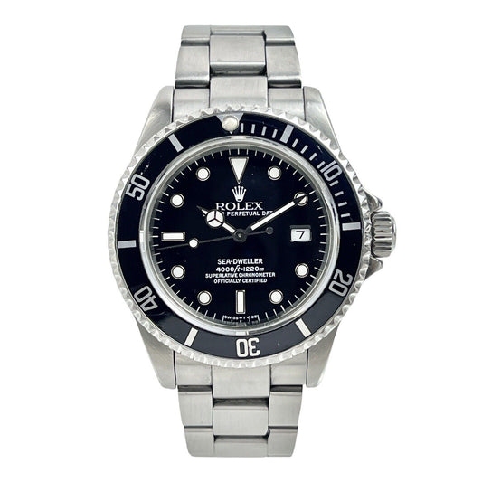 Rolex Sea Dweller Automatic 40mm Stainless Steel 16600 Black Dial - Watch Only