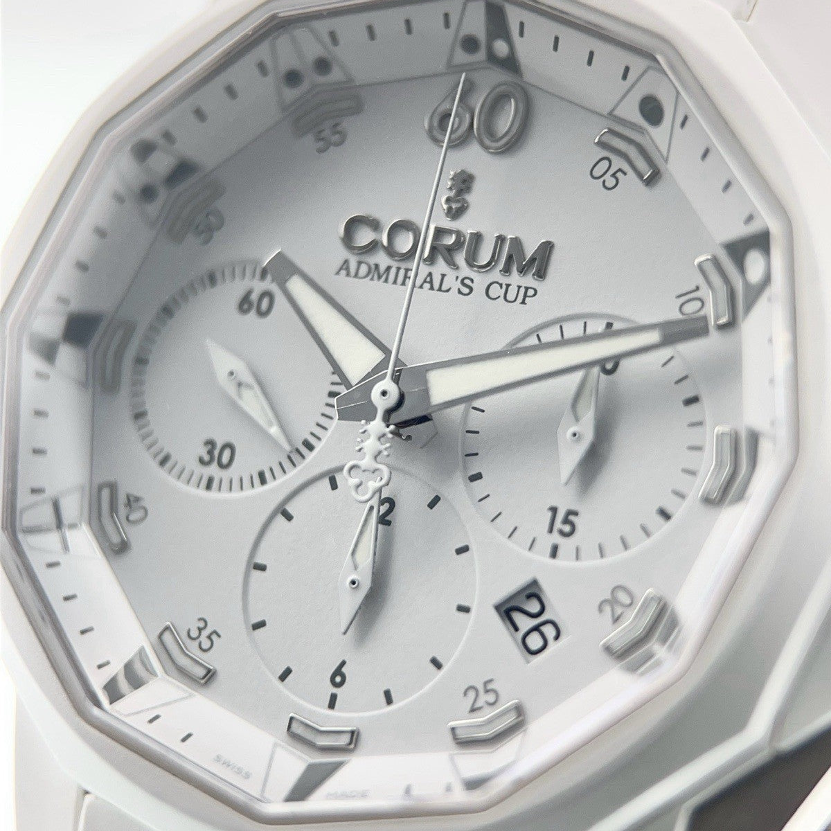 White Automatic Corum Admiral's Cup 1.0089
