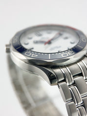 Omega Seamaster Diver Steel White Dial 41mm Automatic Men’s 212.32.41.20.04.001