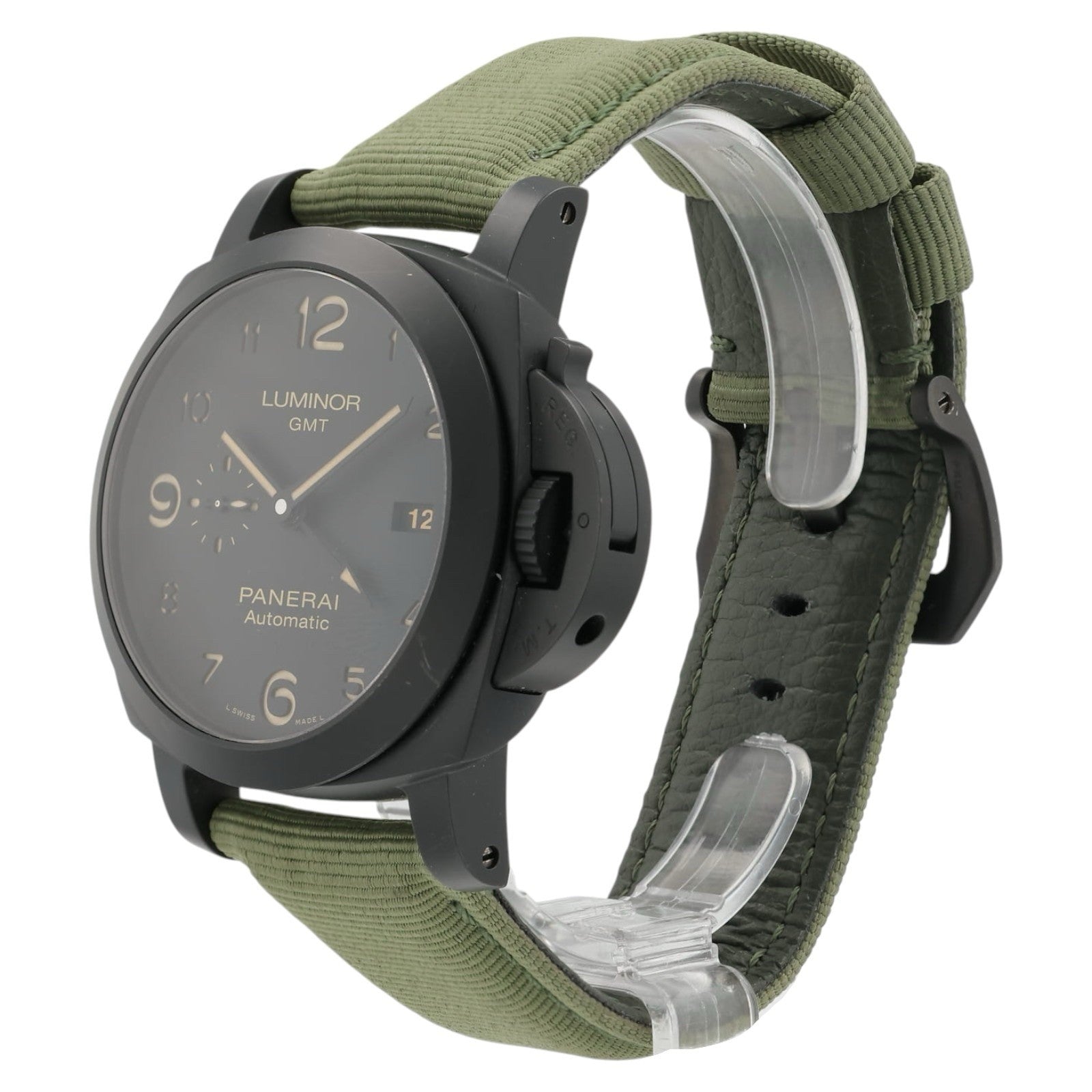 Panerai Luminor GMT Black Dial Ceramic 44mm Automatic Men’s Watch PAM01438