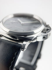Panerai Luminor Due Stainless Steel Grey Dial 38mm Automatic Mens Watch PAM00755