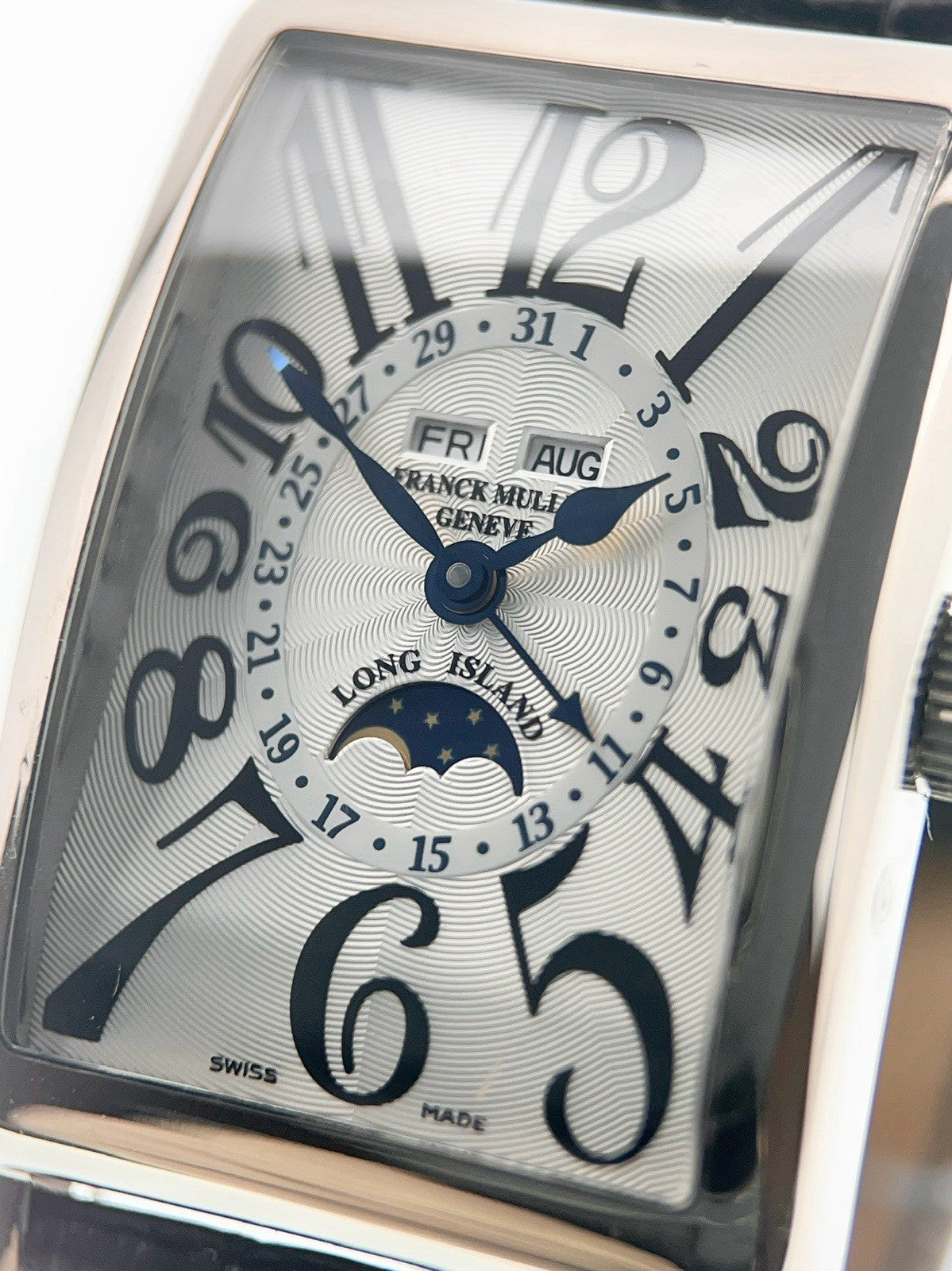 Franck Muller 18k White Gold Silver Dial 32mm Automatic Men's Watch 1200MC L
