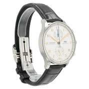 IWC Portuguese Silver Dial Stainless Steel 41mm Automatic Men’s Watch IW371604