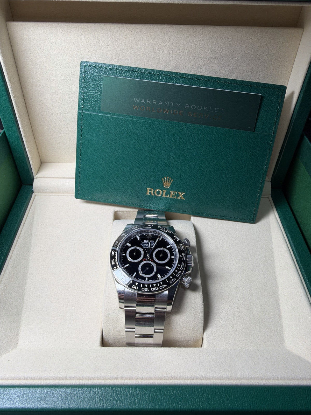 Rolex 126500LN 2026 Black Dial Box & Papers with Serial Tag