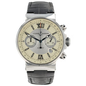 Ulysse Nardin Maxi Marine Ivory Dial Stainless Steel 41mm Automatic Mens 353-66