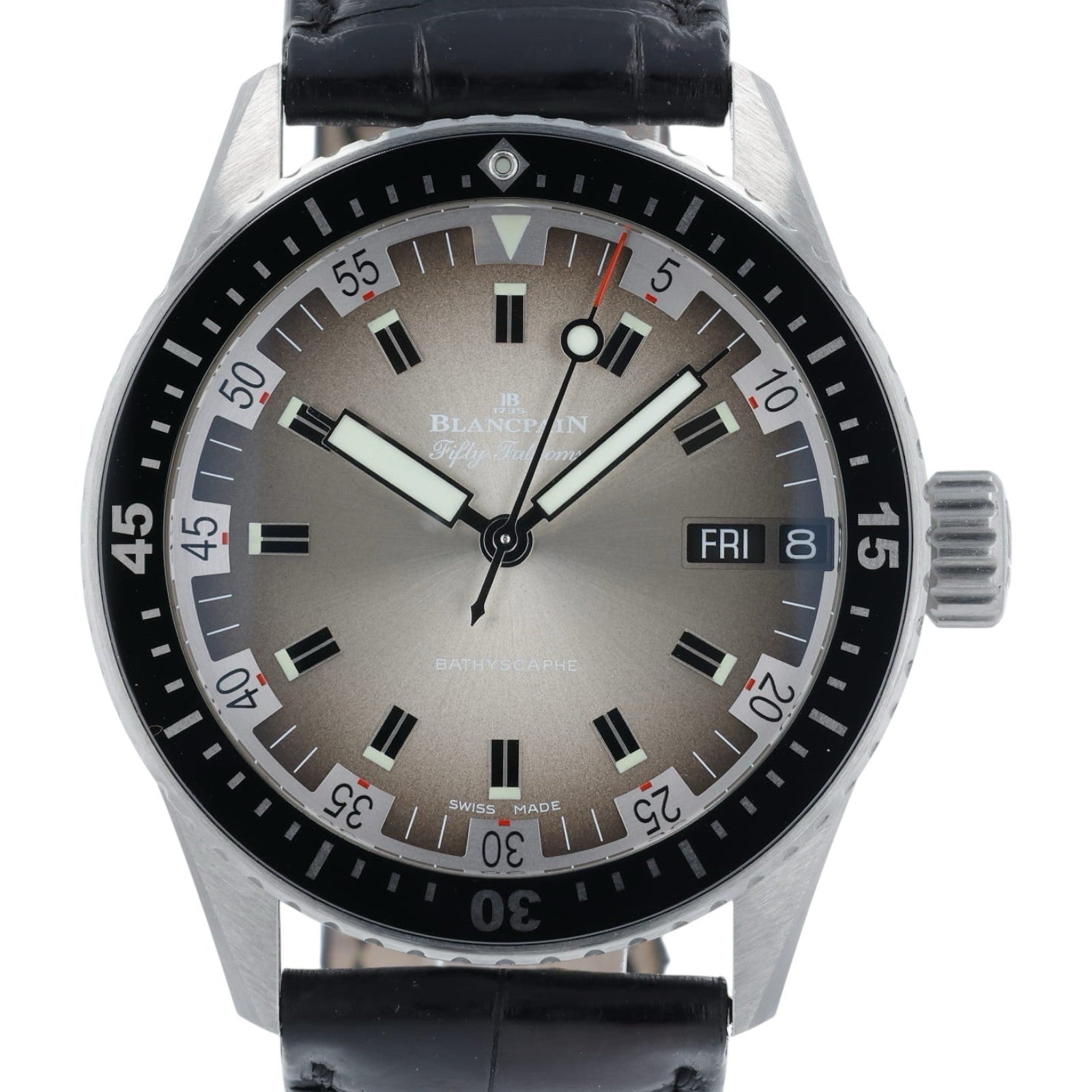 Blancpain Blathyscape Jour Date Stainless Steel 43mm Automatic 5052-1110-B52A