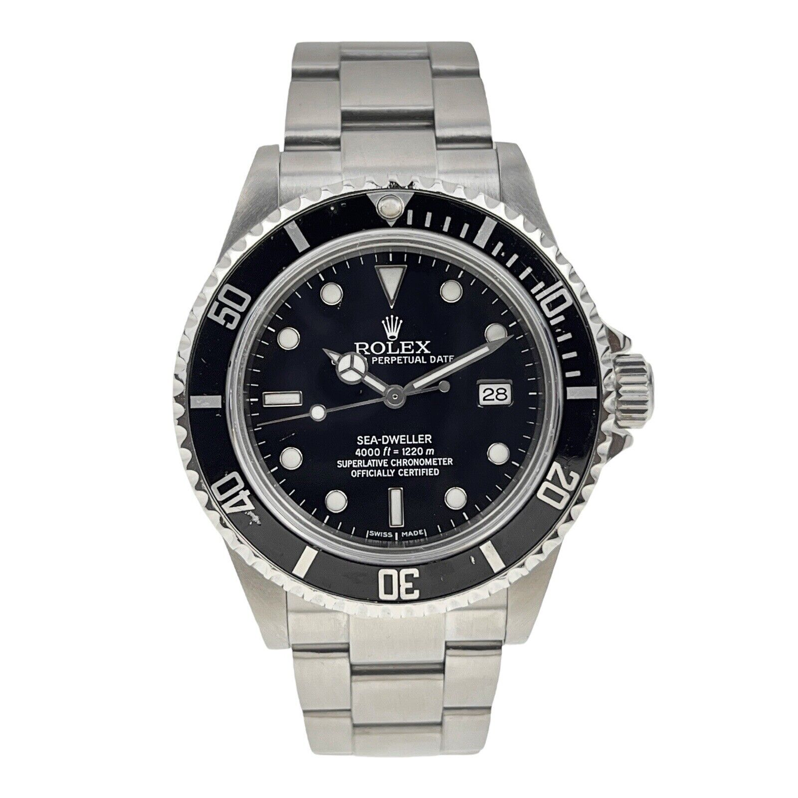 Rolex Sea Dweller 4000 Stainless Steel 40mm Automatic Men’s Watch 16600