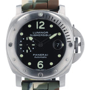 Panerai Luminor Submersible Stainless Steel Black Dial 44mm Automatic PAM00024