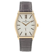 Vacheron Constantin Malte Silver Dial 18k Rose Gold 37mm Manual Wind Mens 82230