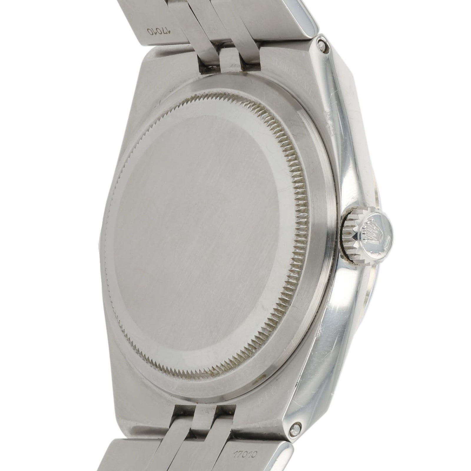 Rolex Datejust Stainless Steel Silver Dial 36mm Quartz Men’s Watch 17014