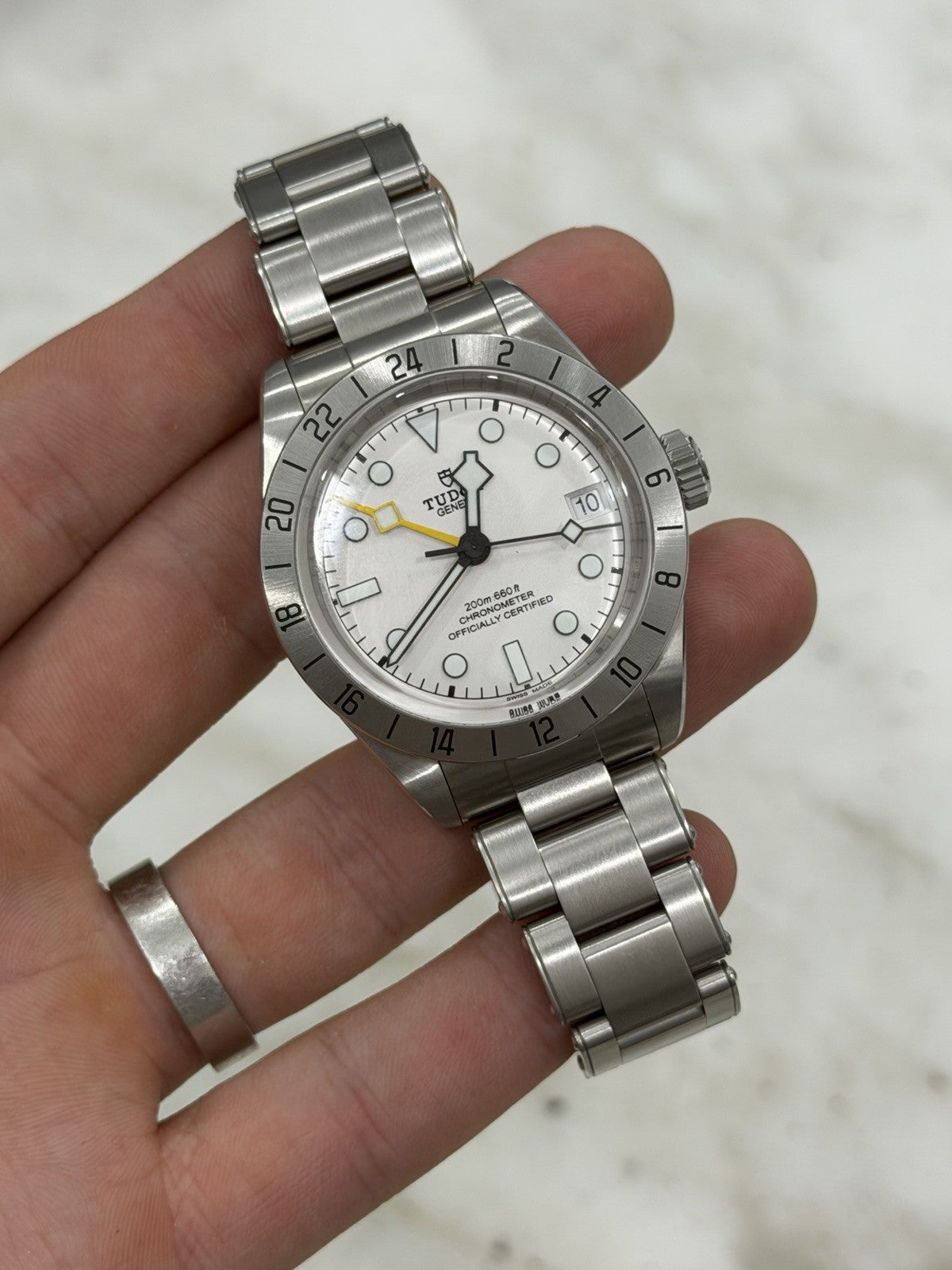 2025 Tudor Black Bay Pro White Dial Stainless Steel 39mm Men's Watch 79470