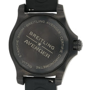 Breitling Avenger Black Dial Titanium 45mm Automatic Movement Mens Watch V17319