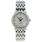 Omega De Ville MOP Dial Stainless Steel 22mm Quartz Women’s Watch 4575.75.00