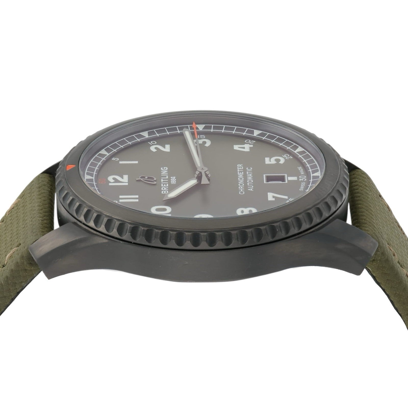 Breitling Curtiss Warhawk Green Dial Stainless Steel 41mm Automatic Men’s M17315
