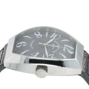 Franck Muller Artdeco Steel Black Dial 36mm Automatic Men's Watch 11000HSC