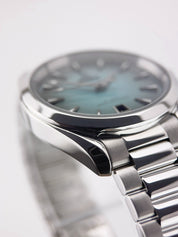 Omega Seamaster Steel Turquoise Dial 38mm Automatic Men's 220.10.38.20.03.005