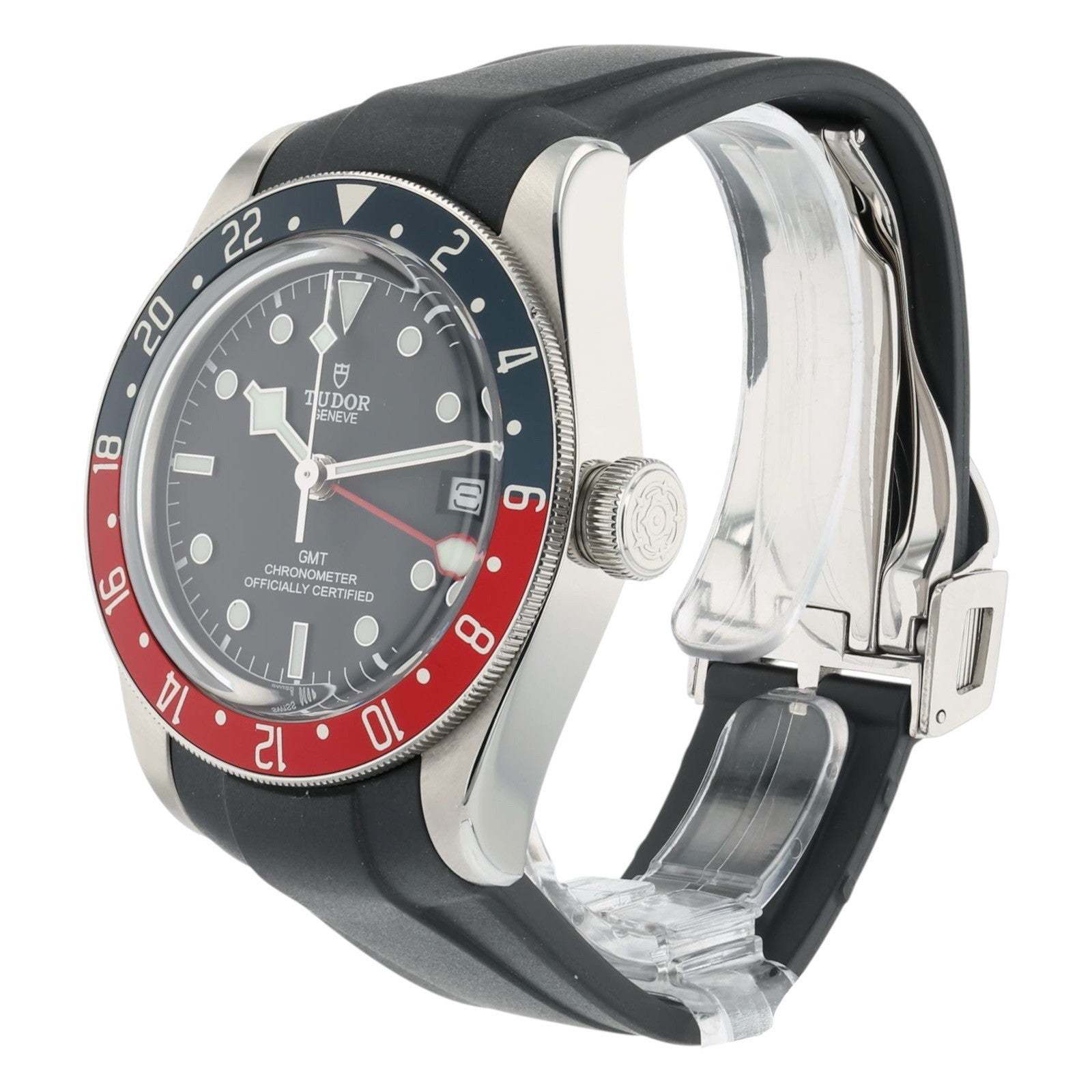 Tudor Black Bay GMT  Stainless Steel Black Dial 41mm Automatic Mens 79830RB