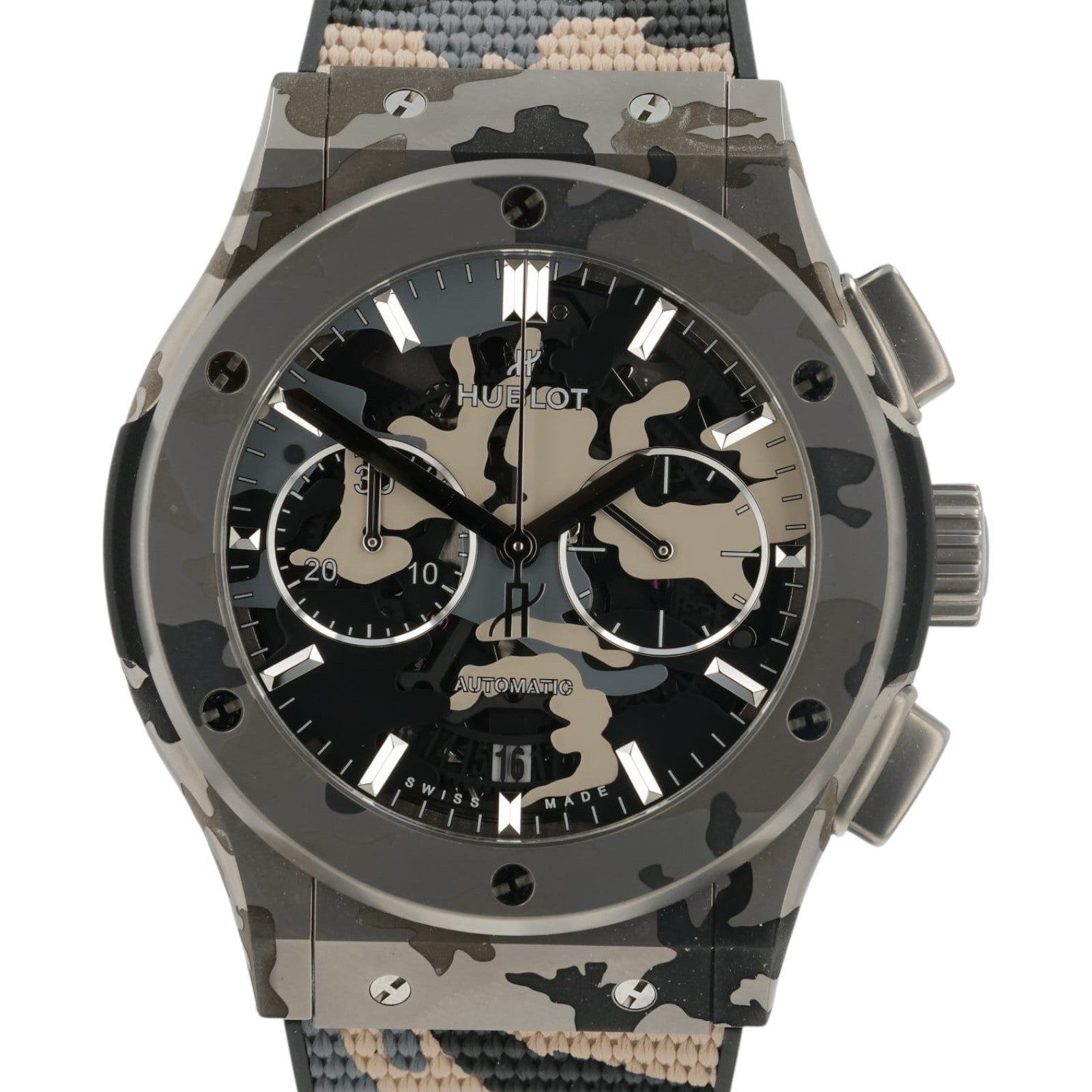 2025 Hublot Classic Fusion Camouflage Dial Titanium 45mm 525.NX.0170.RX.EMW24