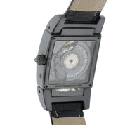 De Grisogono Uno Dual Time Steel Black Dial 33mm Automatic Unisex 861/1300-3