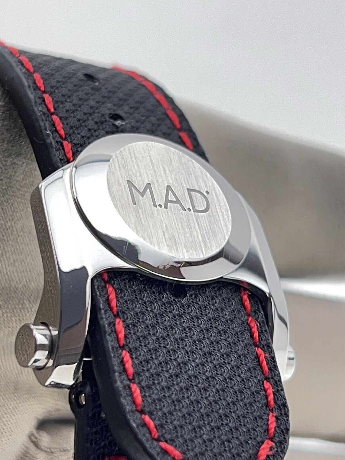 MB&F M.A.D. Editions MAD 1 Red Limited Edition Automatic Watch 42mm Box & Papers