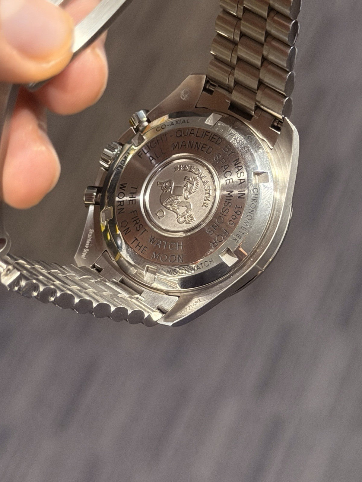 2022 Omega Speedmaster Steel Black Dial 42mm Manual Watch 310.30.42.50.01.001