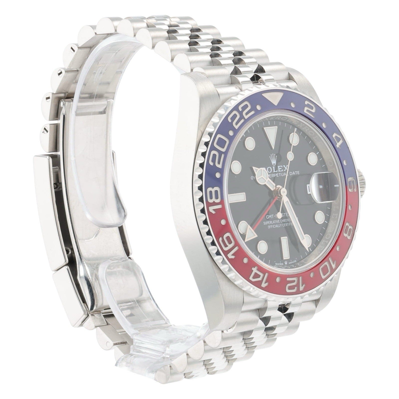 Rolex GMT-Master II “Pepsi” Stainless Steel Black Dial 40mm Automatic 126710BLRO