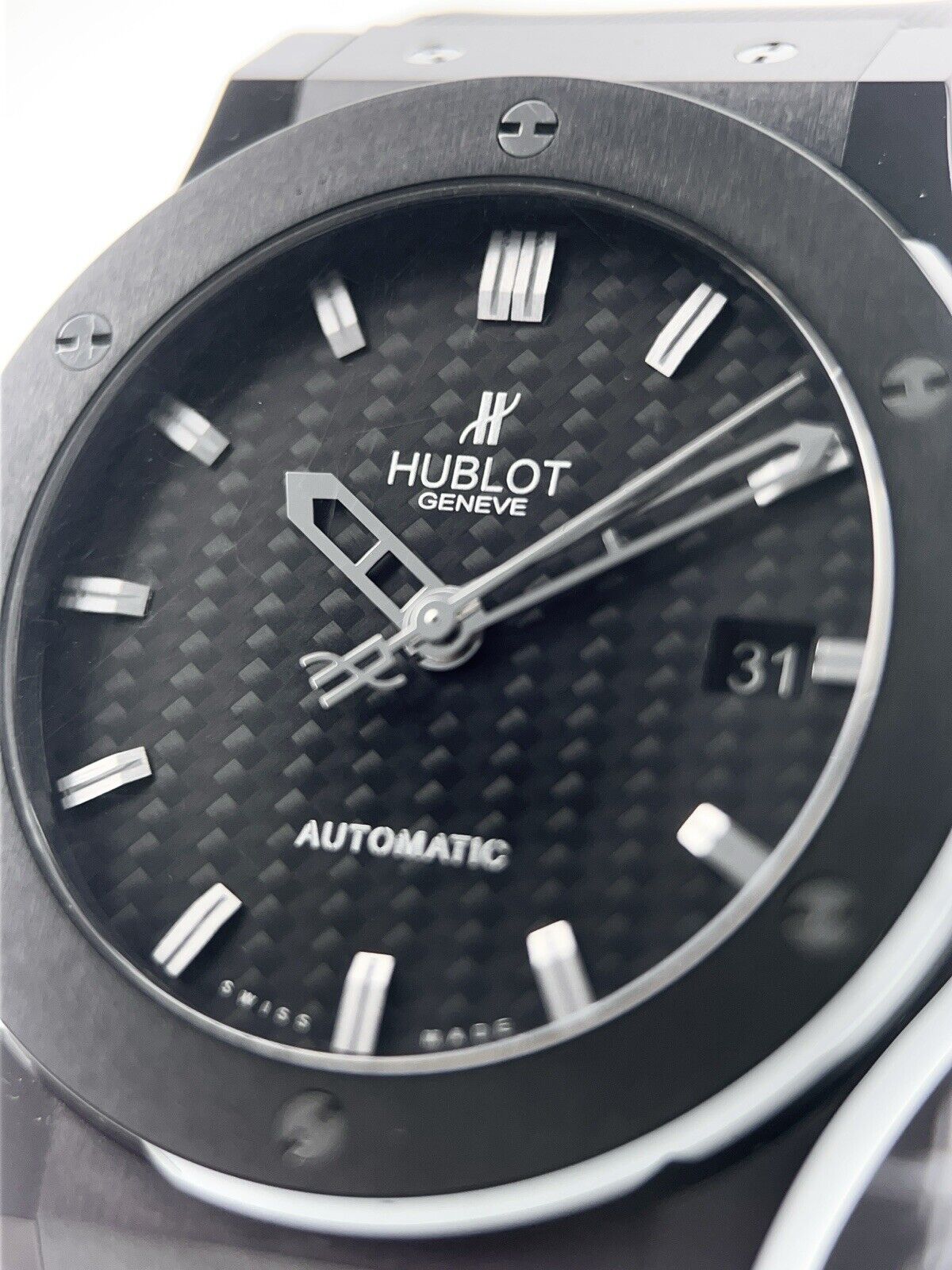 Hublot Classic Fusion Ceramic Black Dial 45mm Auto. Mens Watch 511.CM.1770.RX