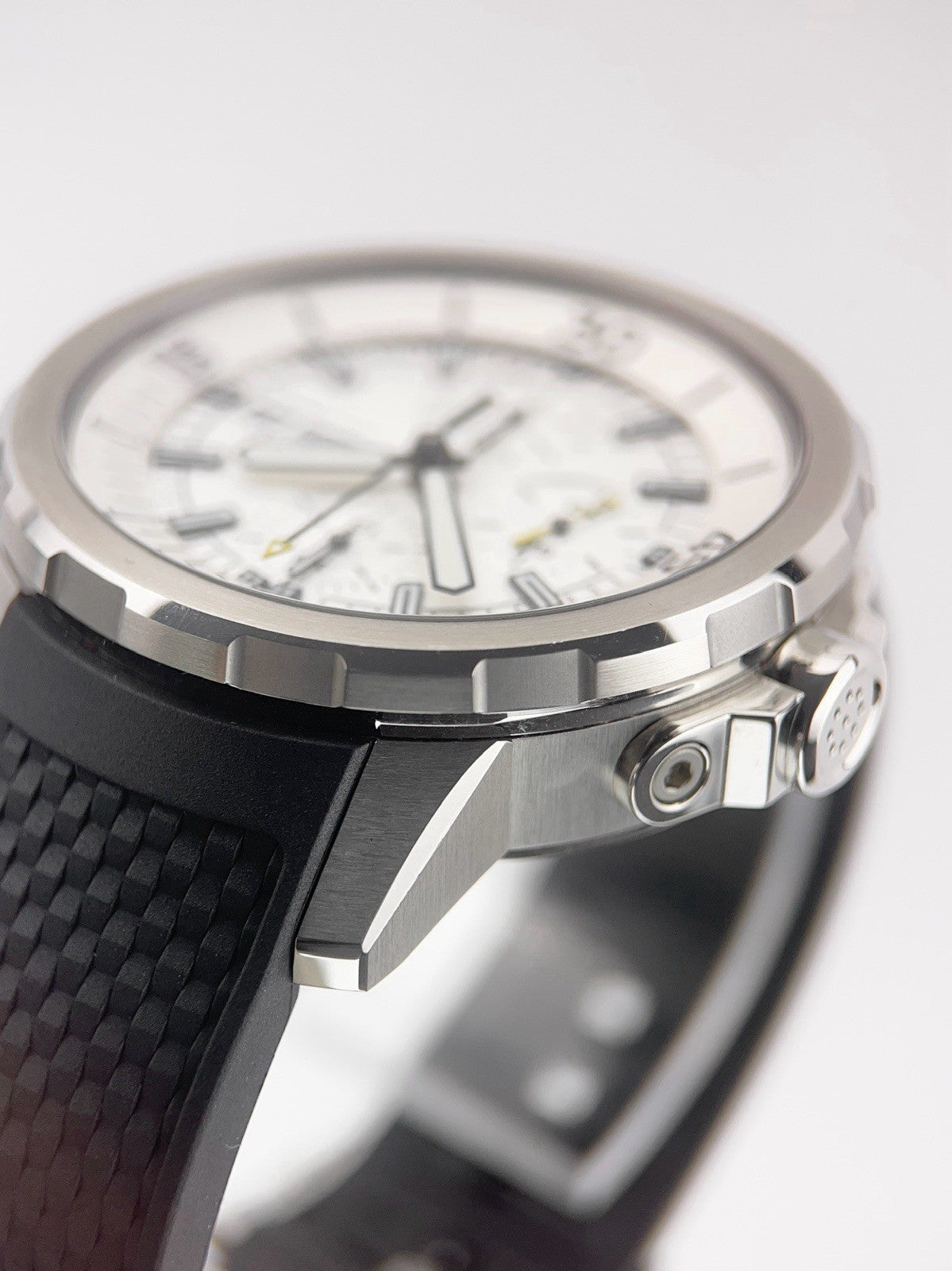 IWC Aquatimer Stainless Steel Silver Dial 46mm Automatic Men’s Watch IW376801