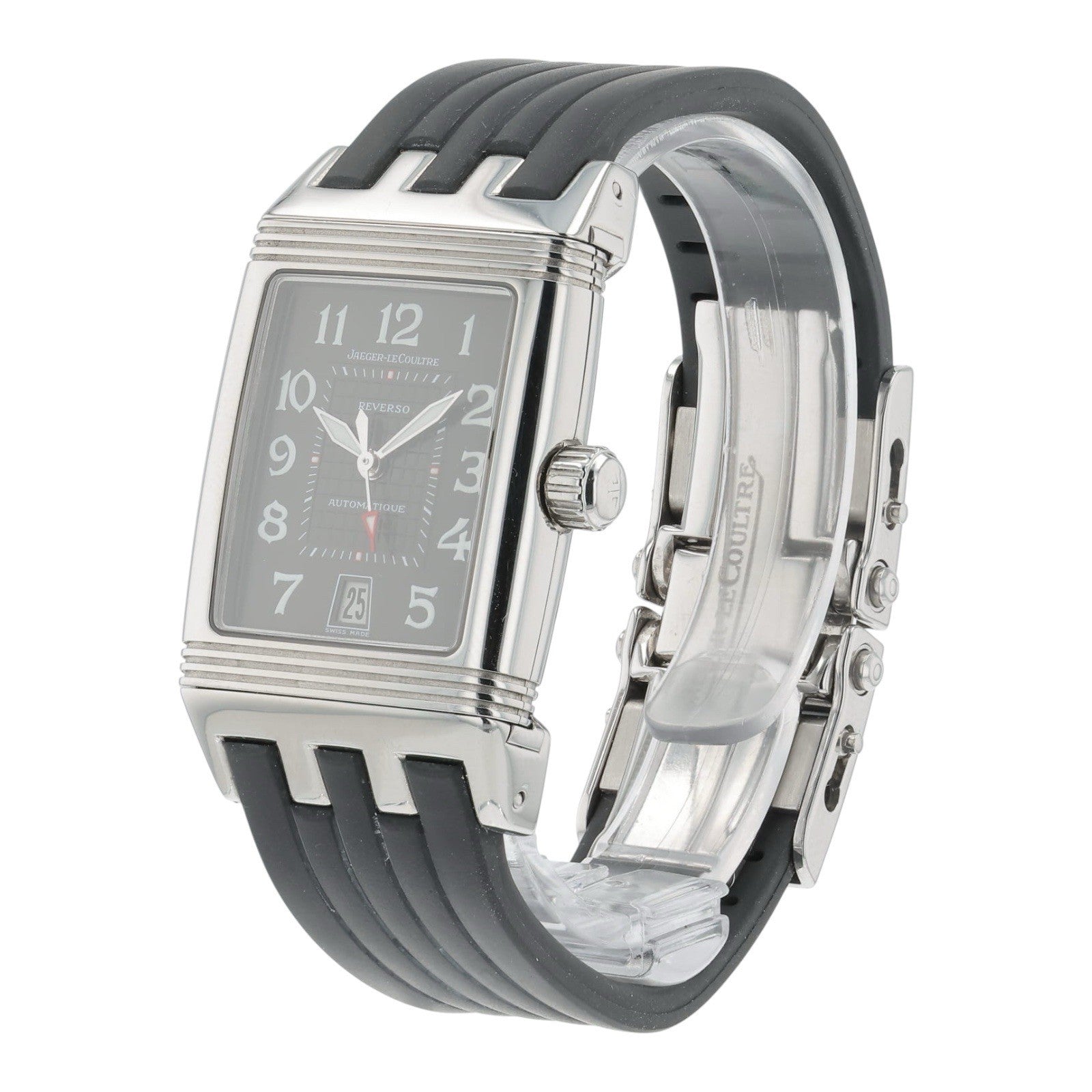 Jaeger-LeCoultre Stainless Steel Grey Dial 27x43mm Automatic Mens Watch 290.8.60