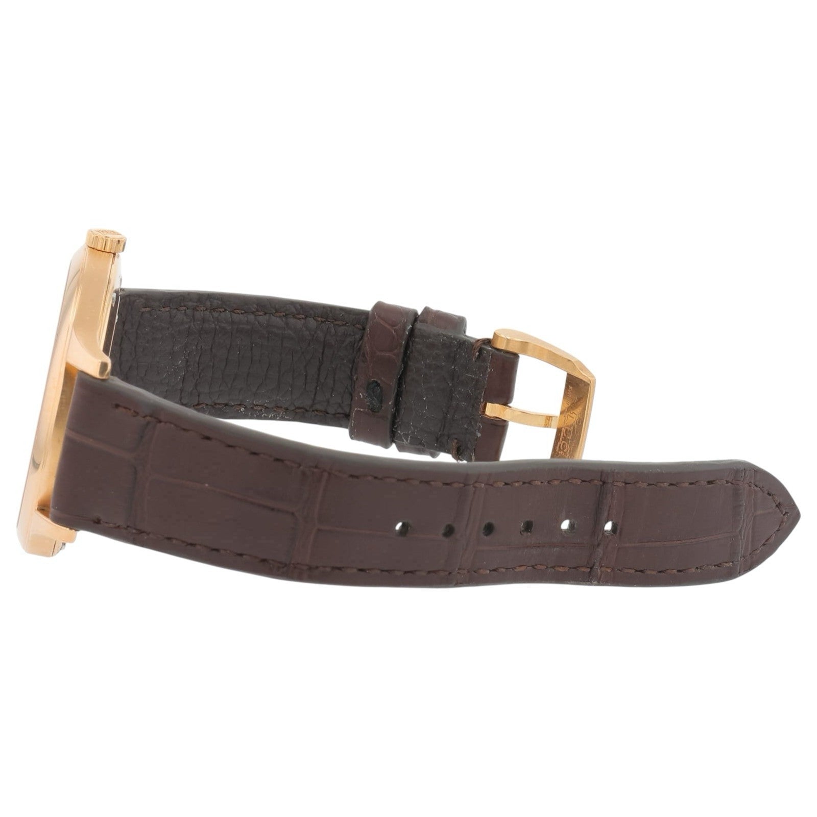 Chopard L.U.C 18k Rose Gold Silver Dial 40mm Automatic Movement Mens 161948