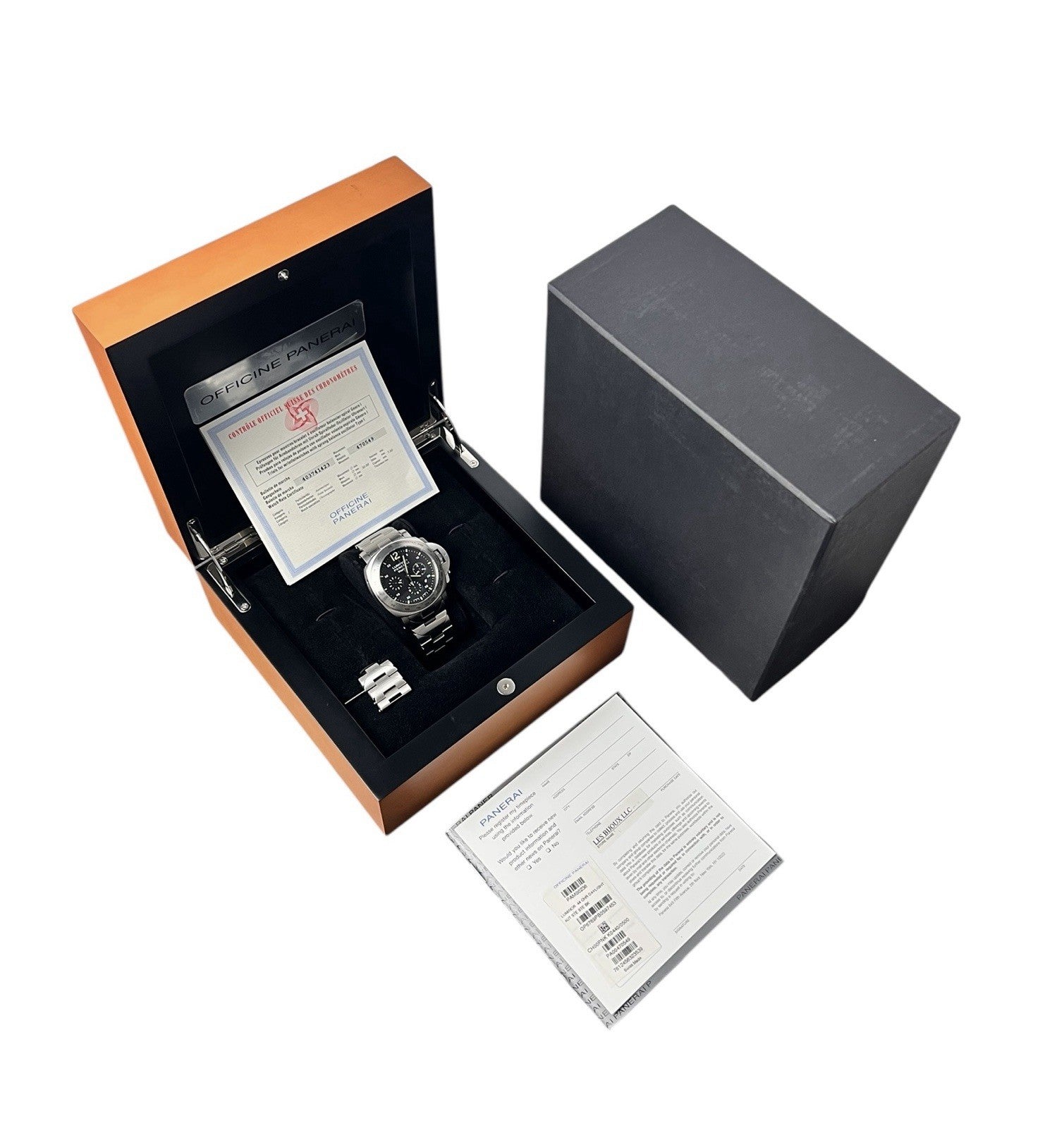 Panerai Luminor Stainless Steel Black Dial 44mm Automatic Men’s Watch PAM00236