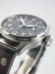 IWC Big Pilot 18k White Gold Grey Dial 46mm Automatic Mens Watch IW500402