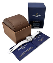 Breitling Superocean Stainless Steel White Dial 36mm Automatic Mens Watch A17316