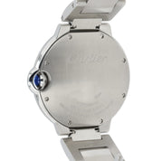 Cartier Ballon Bleu Diamonds Stainless Steel 36mm Auto Unisex Watch W4BB0017