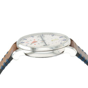 Louis Erard Le Regulateur Silver Dial Steel 40mm Manual Wind Mens Watch