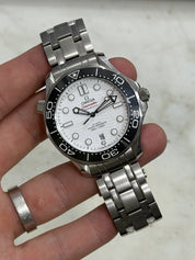 2022 Omega Seamaster Steel White Dial 42mm Auto Men's Watch 210.30.42.20.04.001